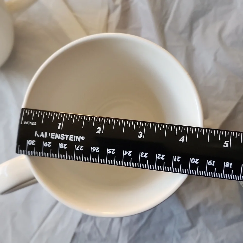 Blue Harbor Large White Coffee Mug 5
